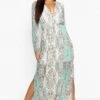 Maxikleid Mit Paisley-Print
