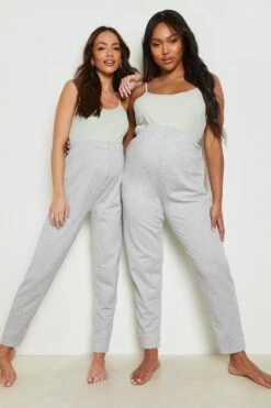 Umstandsmode Recycelte Lounge-Jogginghose -Günstiges Mode Takt Geschäft bzz01361 grey xl 3