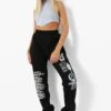 Jogginghose Mit Grafitti-Print