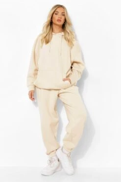 Basic Oversized-Jogginghose -Günstiges Mode Takt Geschäft fzz51311 stone xl 3