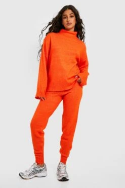 Trainingsanzug Mit Rollkragen 6 Trainingsanzug Mit Rollkragen -Günstiges Mode Takt Geschäft gzz15626 orange xl 2