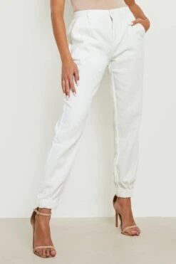 Lockere Cargo-Jogginghose -Günstiges Mode Takt Geschäft gzz23612 white xl 3