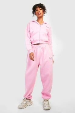 Oversize Jogginghose Mit Reflektierendem Print 6 Oversize Jogginghose Mit Reflektierendem Print -Günstiges Mode Takt Geschäft gzz29610 pink xl 2