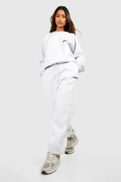 Premium Jogginghose Mit Slogan -Günstiges Mode Takt Geschäft gzz34962 ash20grey xl 2