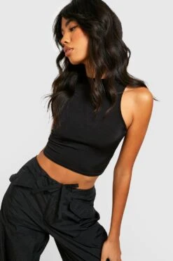 Racer Crop Top