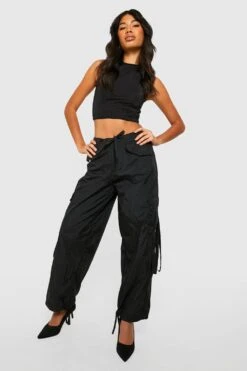 Racer Crop Top -Günstiges Mode Takt Geschäft gzz35046 black xl 2