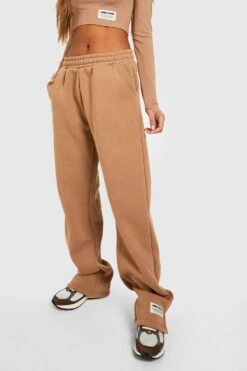 Jogginghose Mit Geradem Bein -Günstiges Mode Takt Geschäft gzz36096 taupe xl 3
