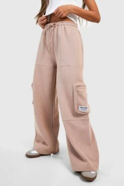 Oversize Cargo-Jogginghose -Günstiges Mode Takt Geschäft gzz36249 taupe xl 2