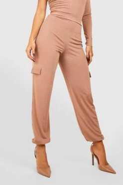 Strukturierte Cargo-Jogginghose 7 Strukturierte Cargo-Jogginghose -Günstiges Mode Takt Geschäft gzz37854 camel xl 3