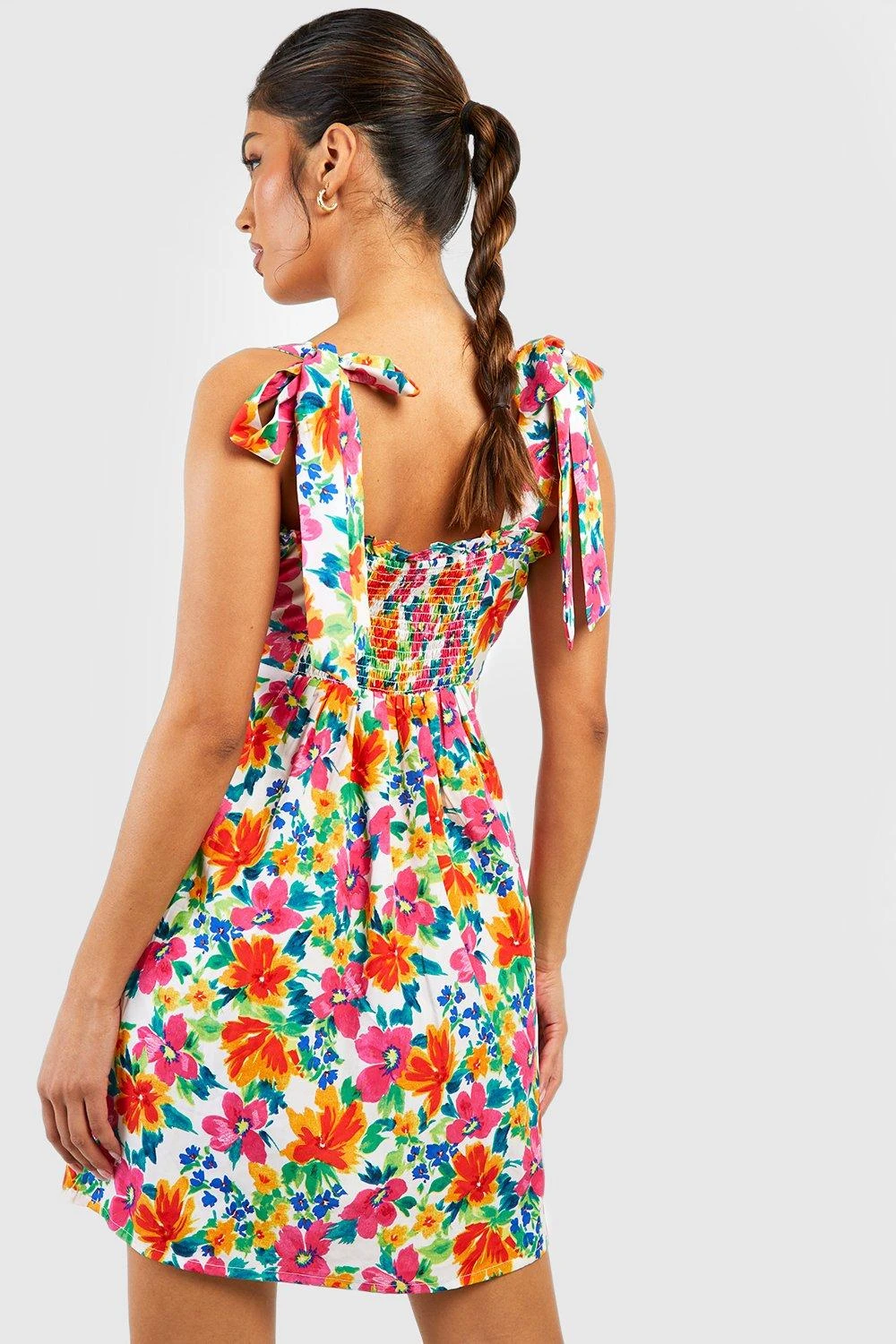 Florales Skaterkleid 2 Florales Skaterkleid – Bild 2