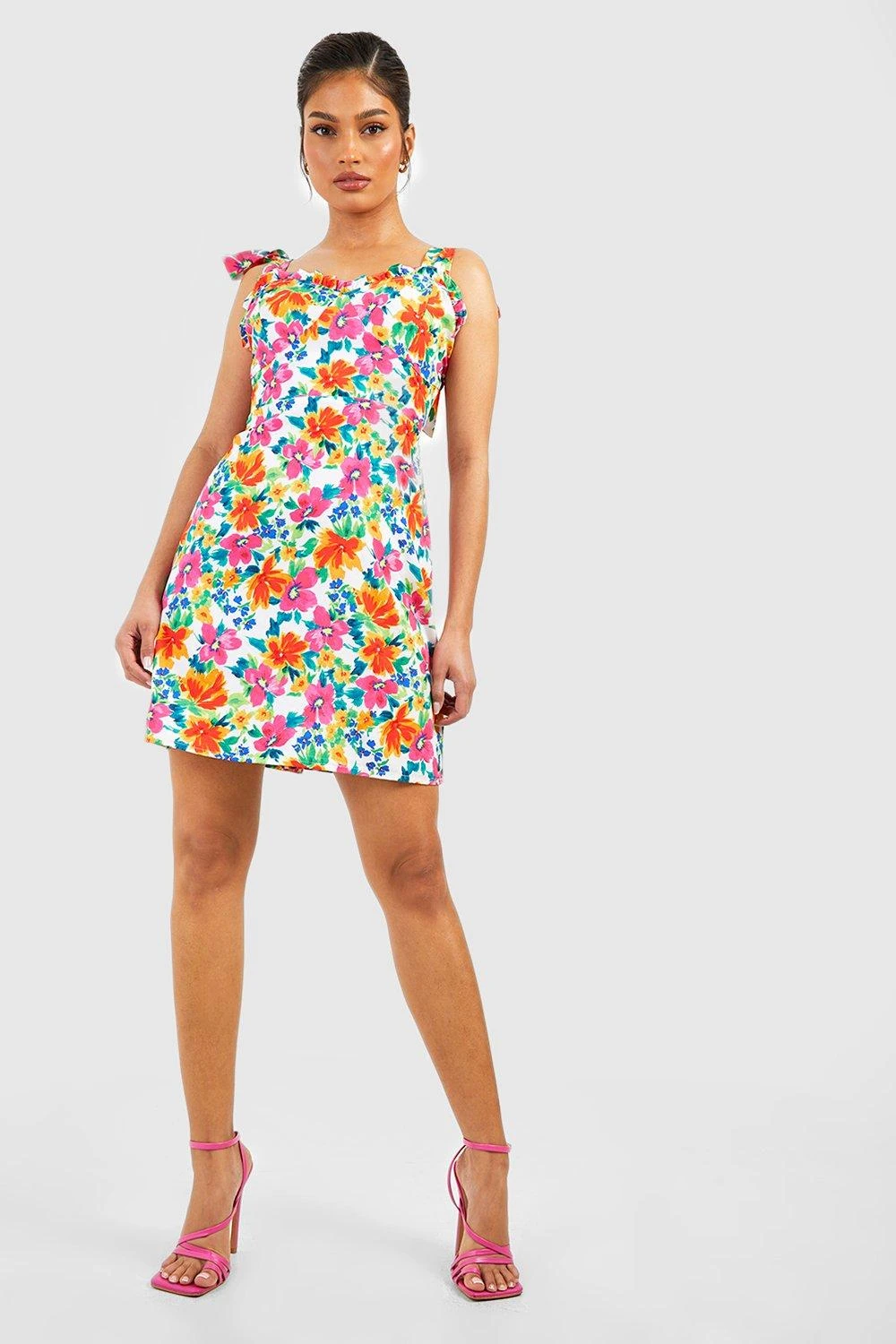 Florales Skaterkleid 3 Florales Skaterkleid – Bild 3