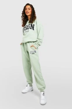 Oversize Jogginghose Mit Gestickter Applikation