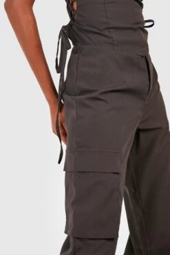 Lockere Cargohose -Günstiges Mode Takt Geschäft gzz47366 espresso xl 3