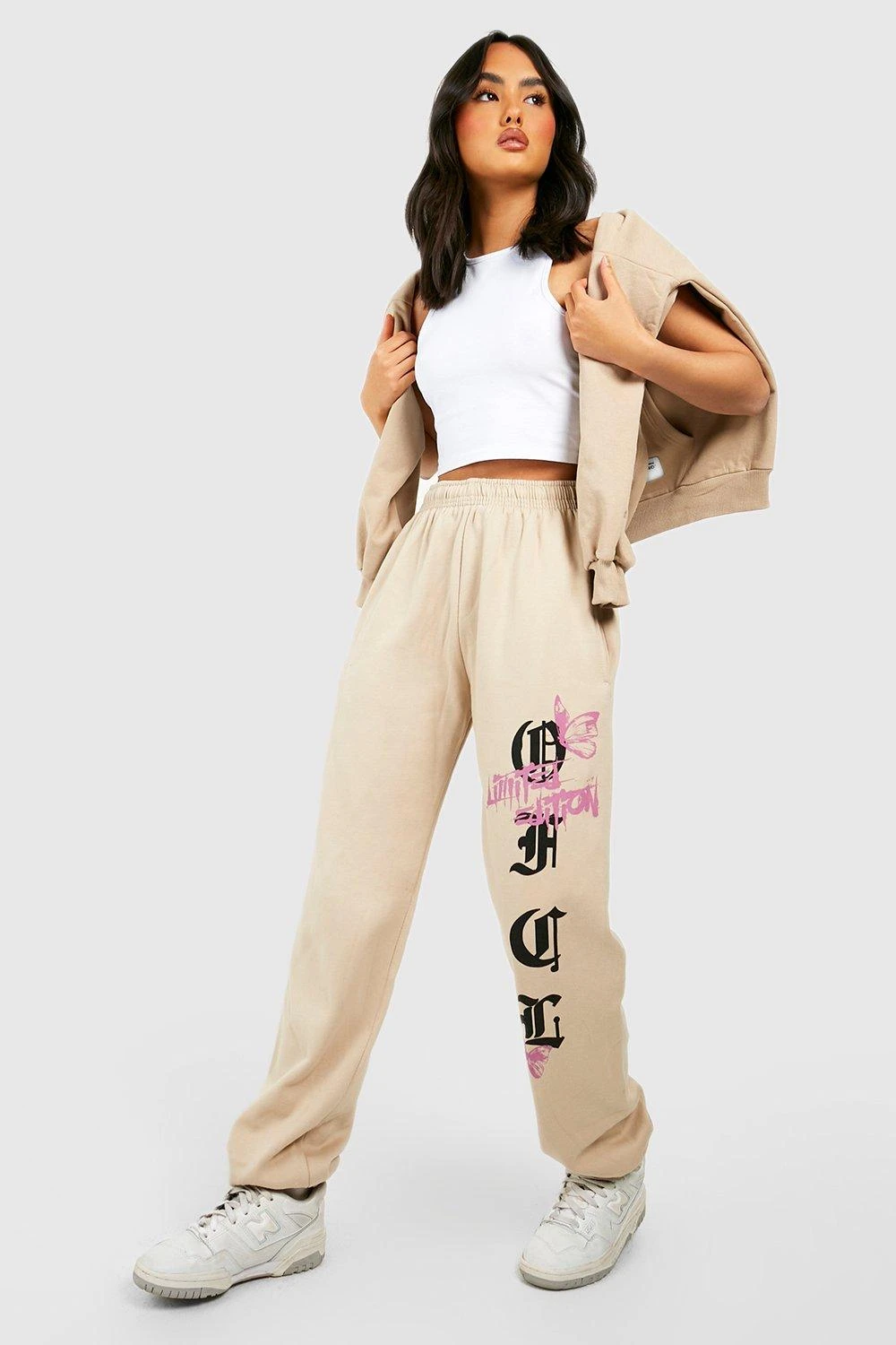 Jogginghose Mit Official Graffiti-Slogan 1 Jogginghose Mit Official Graffiti-Slogan