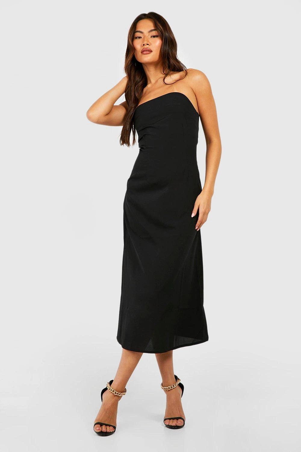 Bandeau-Midikleid 1 Bandeau-Midikleid