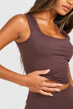 Premium Crop Top 7 Premium Crop Top -Günstiges Mode Takt Geschäft gzz48535 espresso xl 3