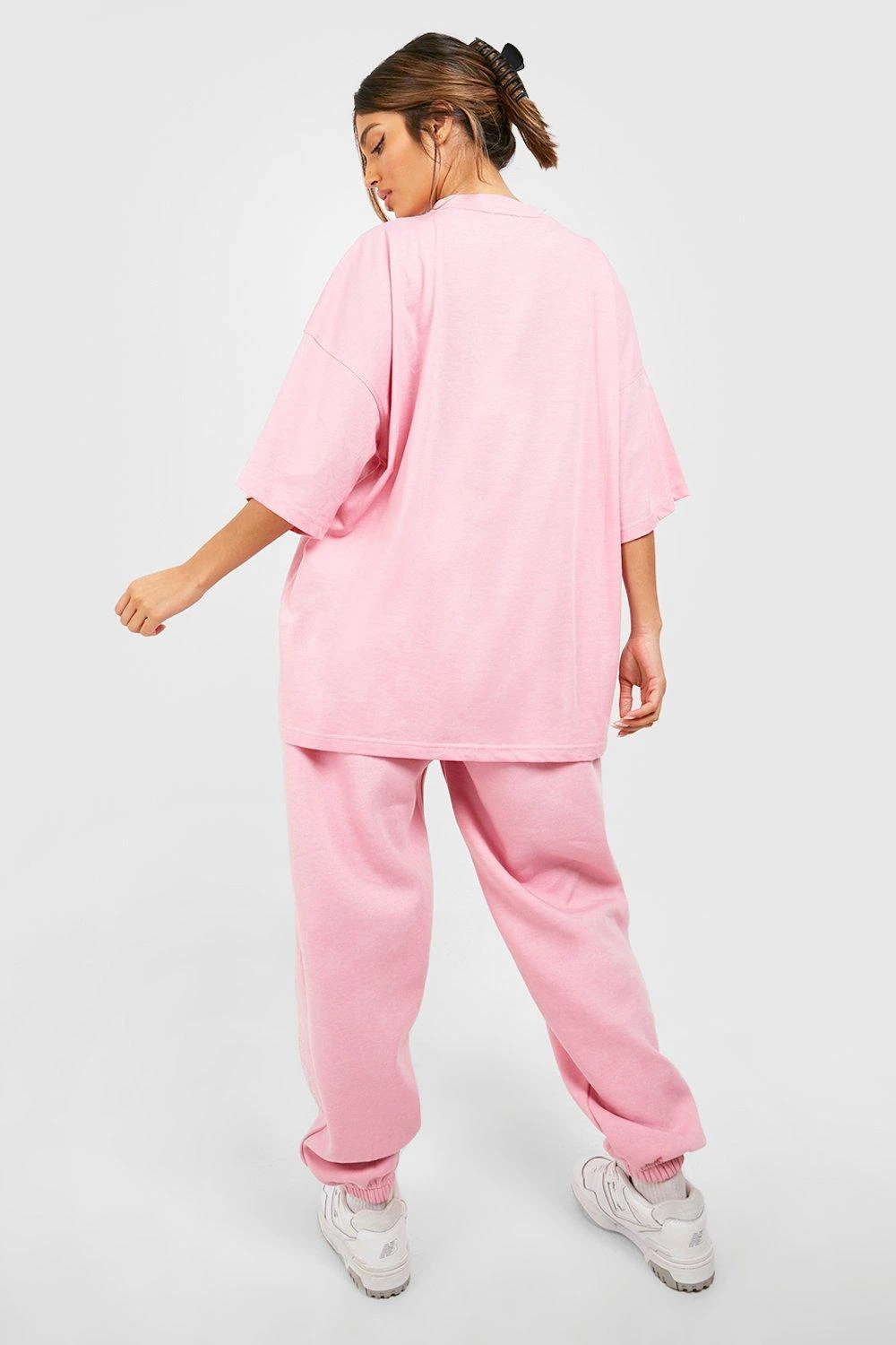 Jogginghose Mit 3D Slogan Stickerei 2 Jogginghose Mit 3D Slogan Stickerei – Bild 2