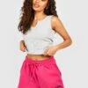 Bestickte Jogger-Shorts