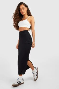 Cargo-Midirock Aus Jersey -Günstiges Mode Takt Geschäft gzz51096 black xl 2