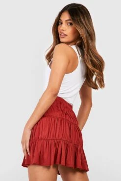 Gestufter Jersey-Minirock -Günstiges Mode Takt Geschäft gzz51119 spice xl 1