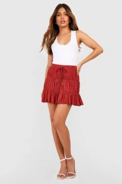 Gestufter Jersey-Minirock -Günstiges Mode Takt Geschäft gzz51119 spice xl 2