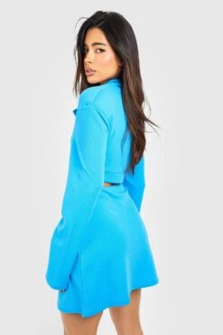 Jersey-Minirock Aus Crepestoff -Günstiges Mode Takt Geschäft gzz52850 azure xl 1