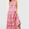 Gestuftes Maxikleid Mit Paisley-Print