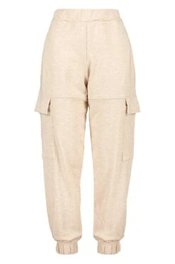 Petite Jogginghose Mit Cargo-Taschen -Günstiges Mode Takt Geschäft pzz65110 stone xl 2