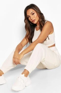 Petite Jogginghose Mit Cargo-Taschen -Günstiges Mode Takt Geschäft pzz65110 stone xl 3